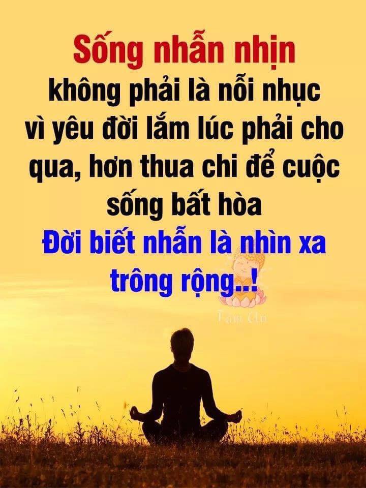 Sống nhẫn nhịn - Nếp sống việt