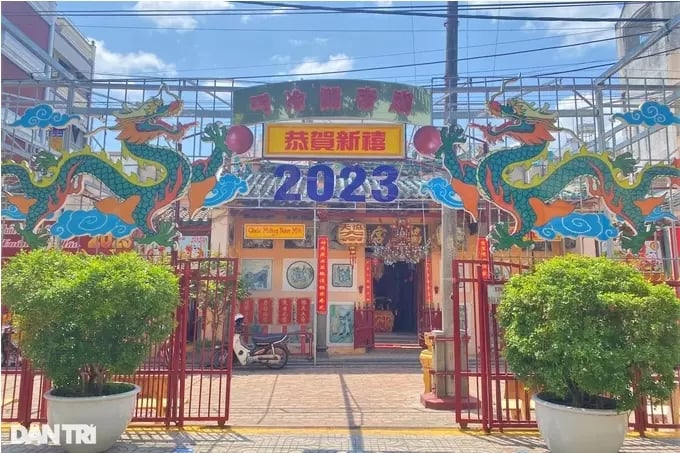 Chùa Ông ở Cái Răng Ảnh: Báo Dân trí